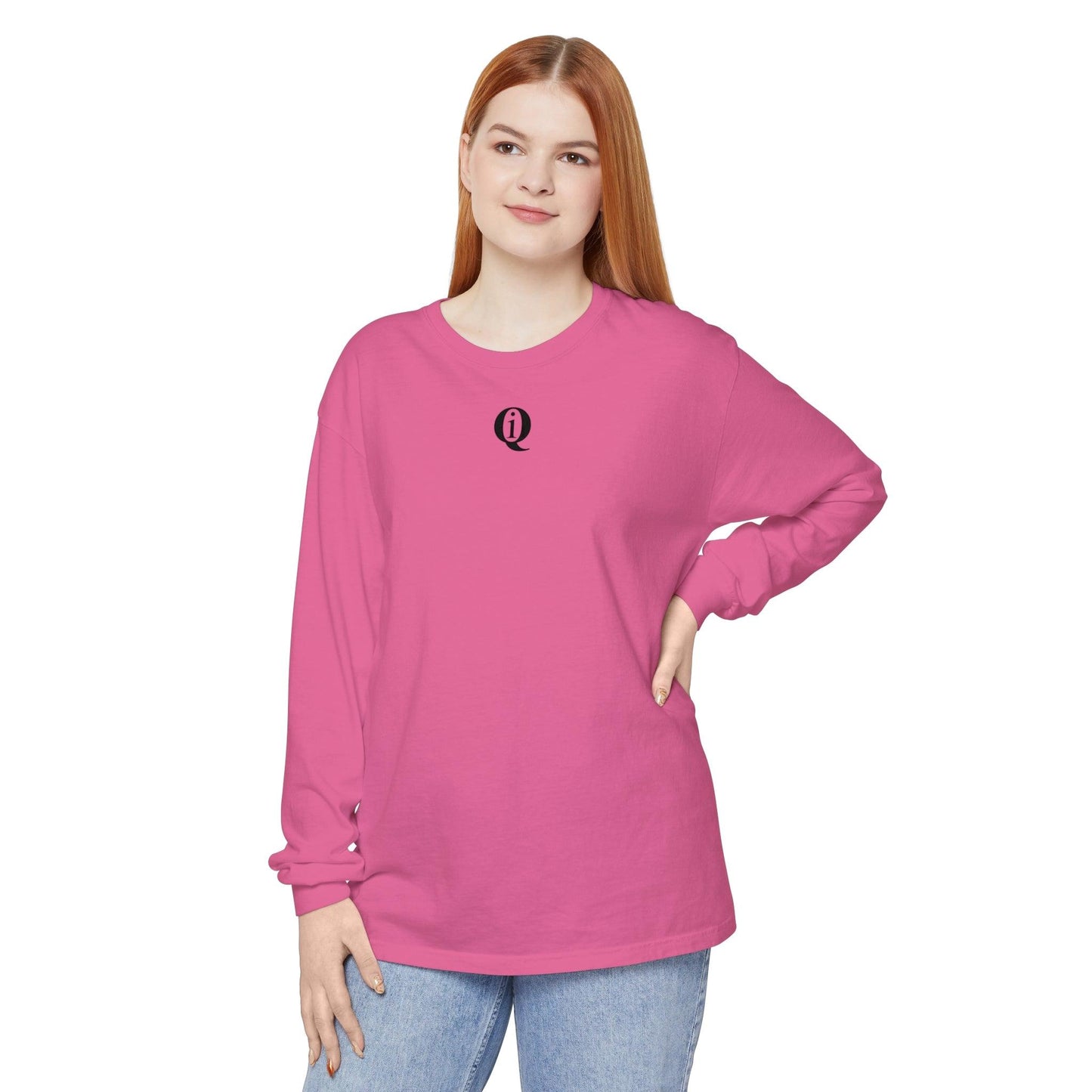 IQ Fashion | Unisex Garment-dyed Long Sleeve T-Shirt