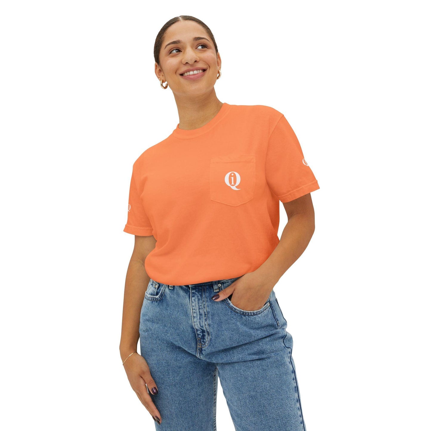 IQ Fashion | Unisex Garment-Dyed Pocket T-Shirt