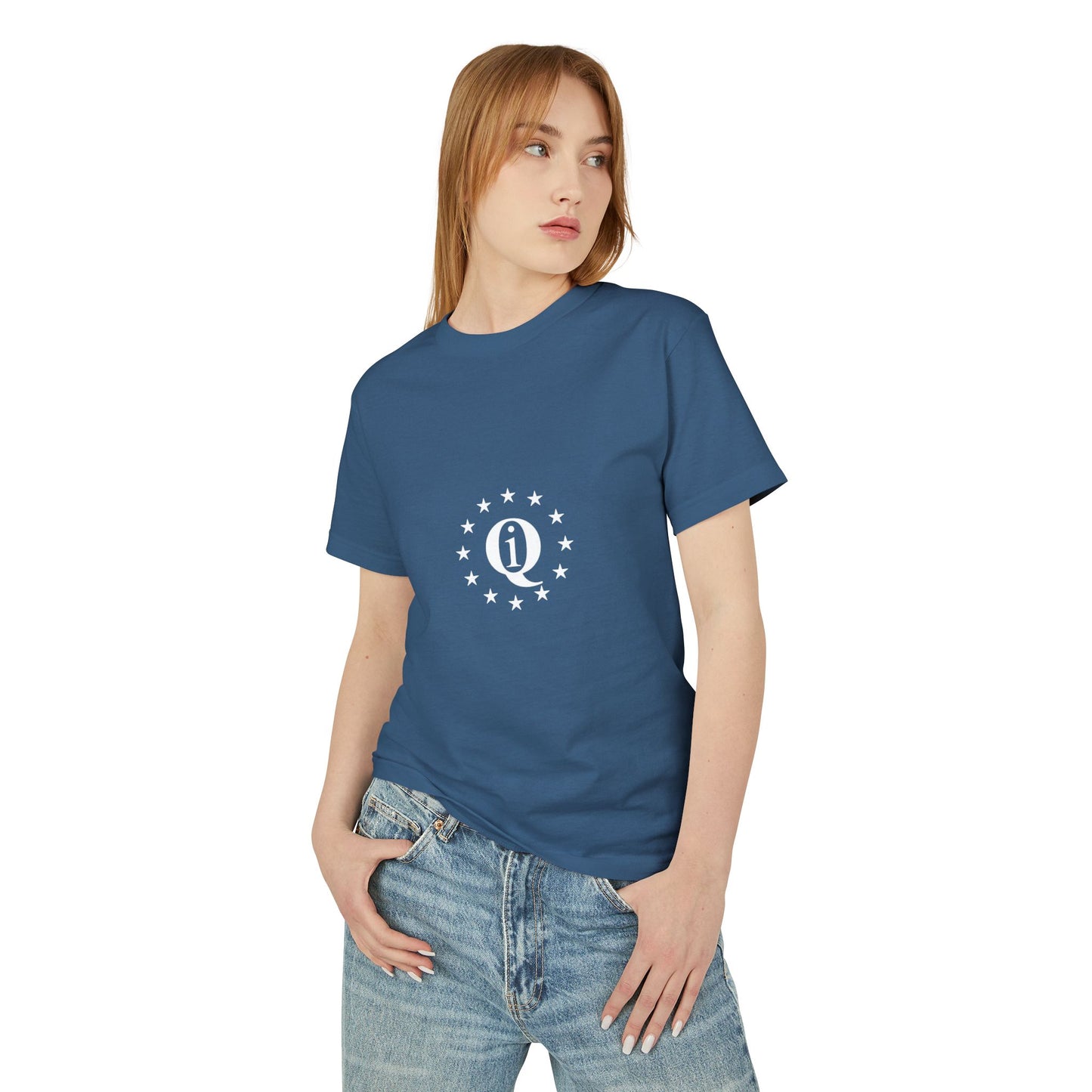 Unisex Garment-Dyed Heavyweight Cotton Tee with Logo | Soft Casual Style