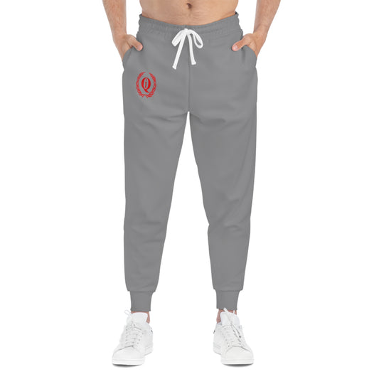 Stylish White Athletic Joggers with Logo - Perfect for Workouts and Casual Wear