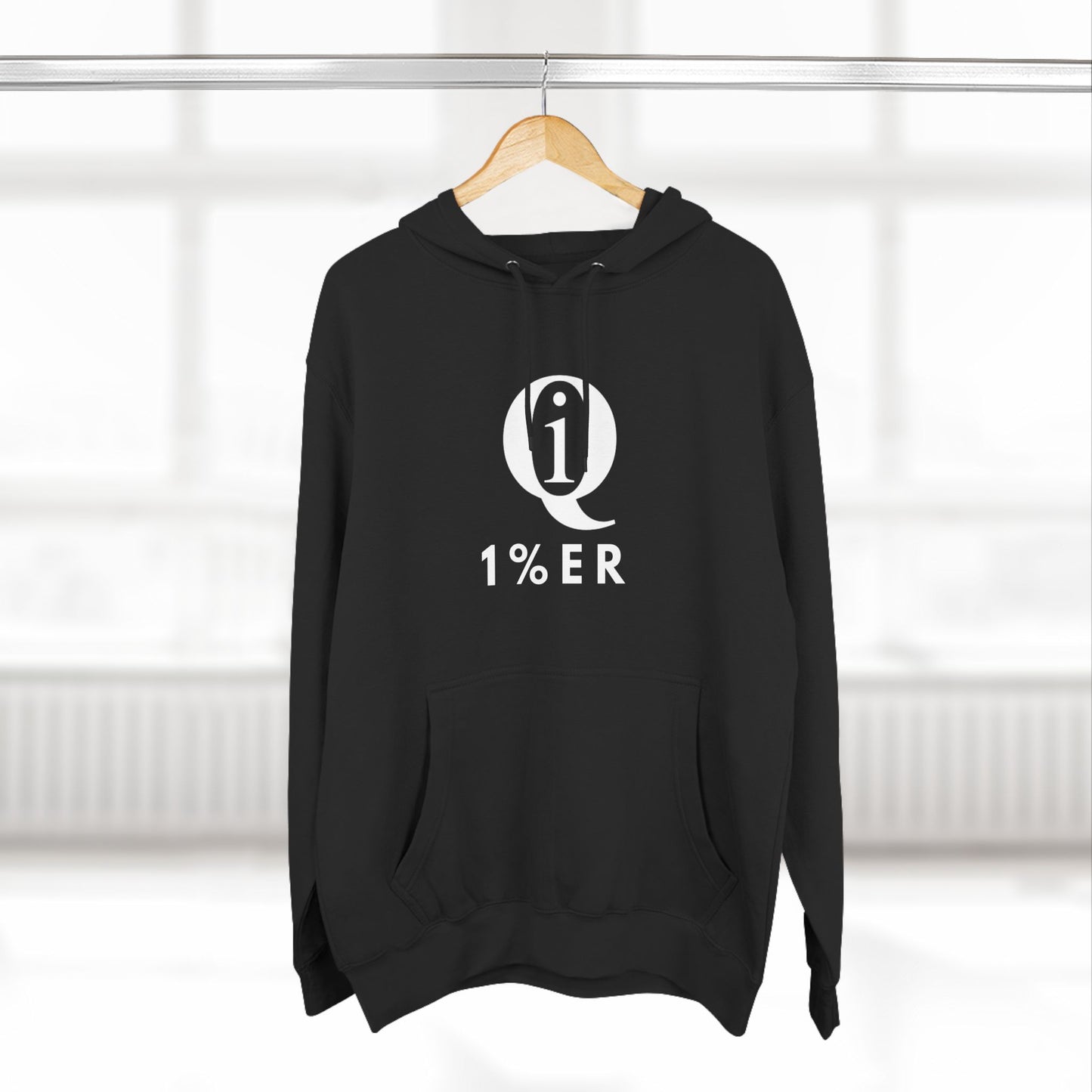 IQ Fashion | Three-Panel Fleece Hoodie