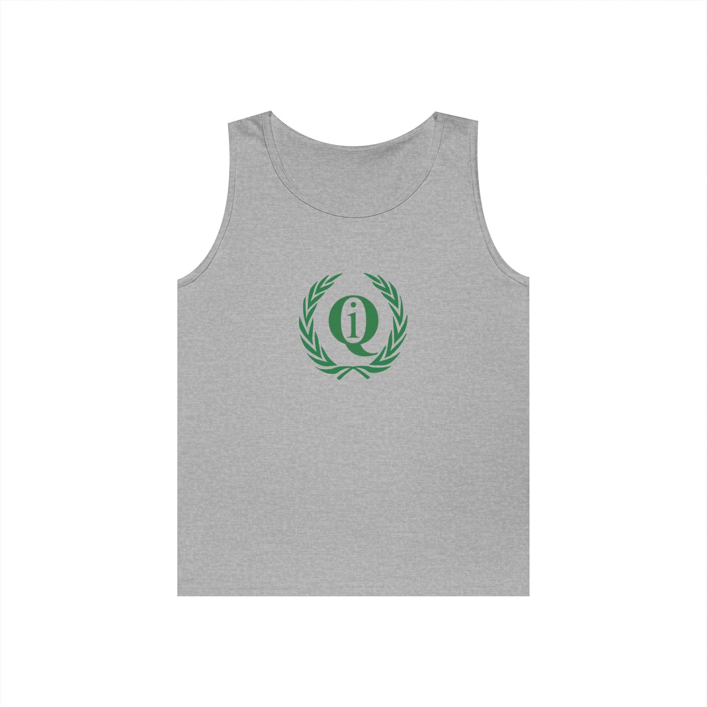 Unisex Heavy Cotton Tank Top - 'Q On Board' Design - Perfect for Summer Adventures