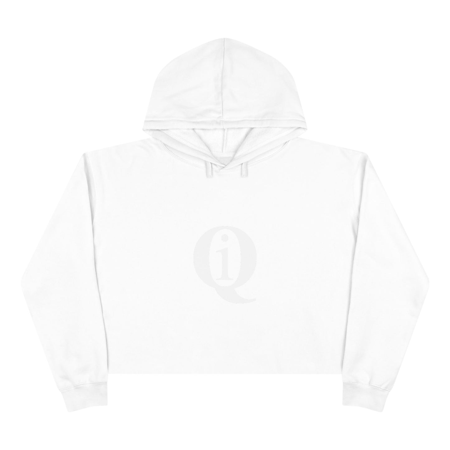 IQ Fashion |  Informative Crop Hoodie - Trendy Streetwear