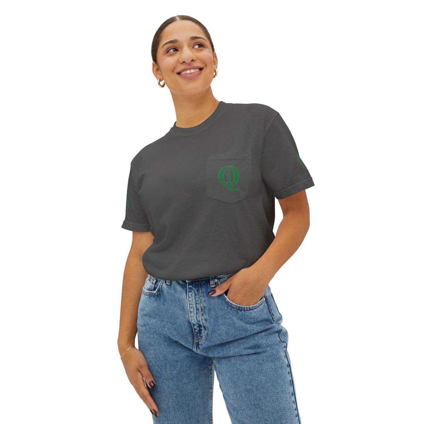 IQ Fashion | Unisex Garment-Dyed Pocket T-Shirt