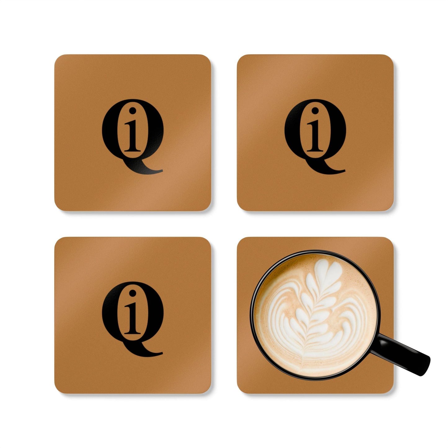 IQ Fashion | Corkwood Coaster Set