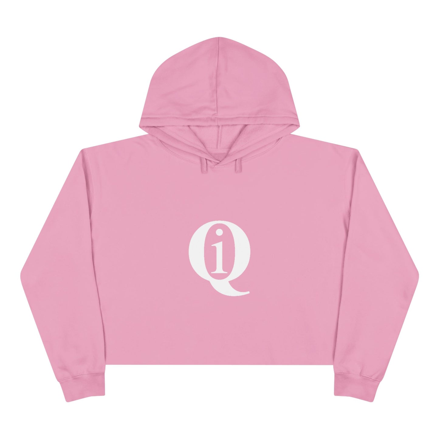 IQ Fashion |  Informative Crop Hoodie - Trendy Streetwear