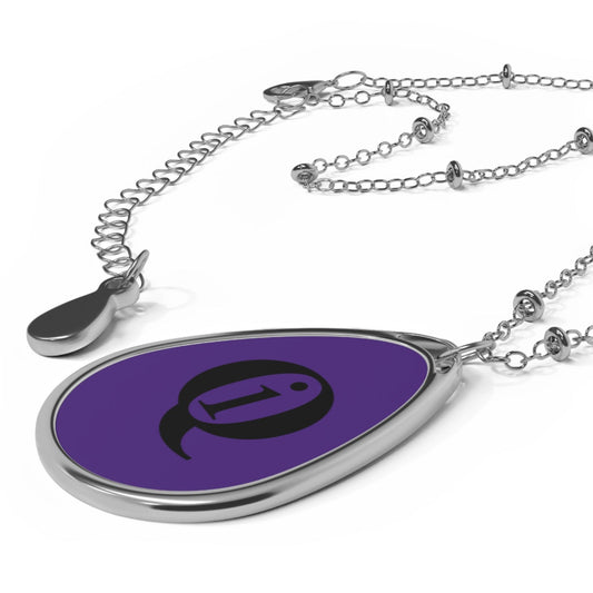 IQ Fashion | Oval Necklace