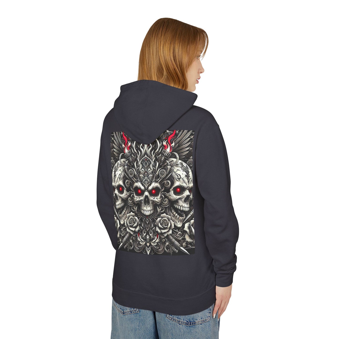 Unisex Lightweight Hooded Sweatshirt