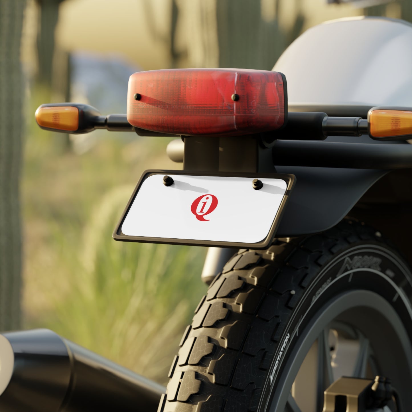 IQ Fashion | Mini License Plate