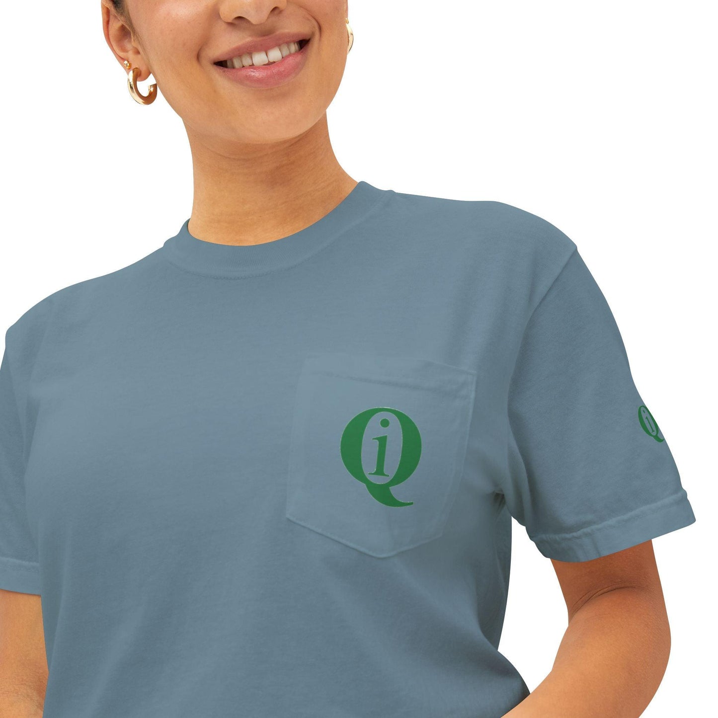 IQ Fashion | Unisex Garment-Dyed Pocket T-Shirt