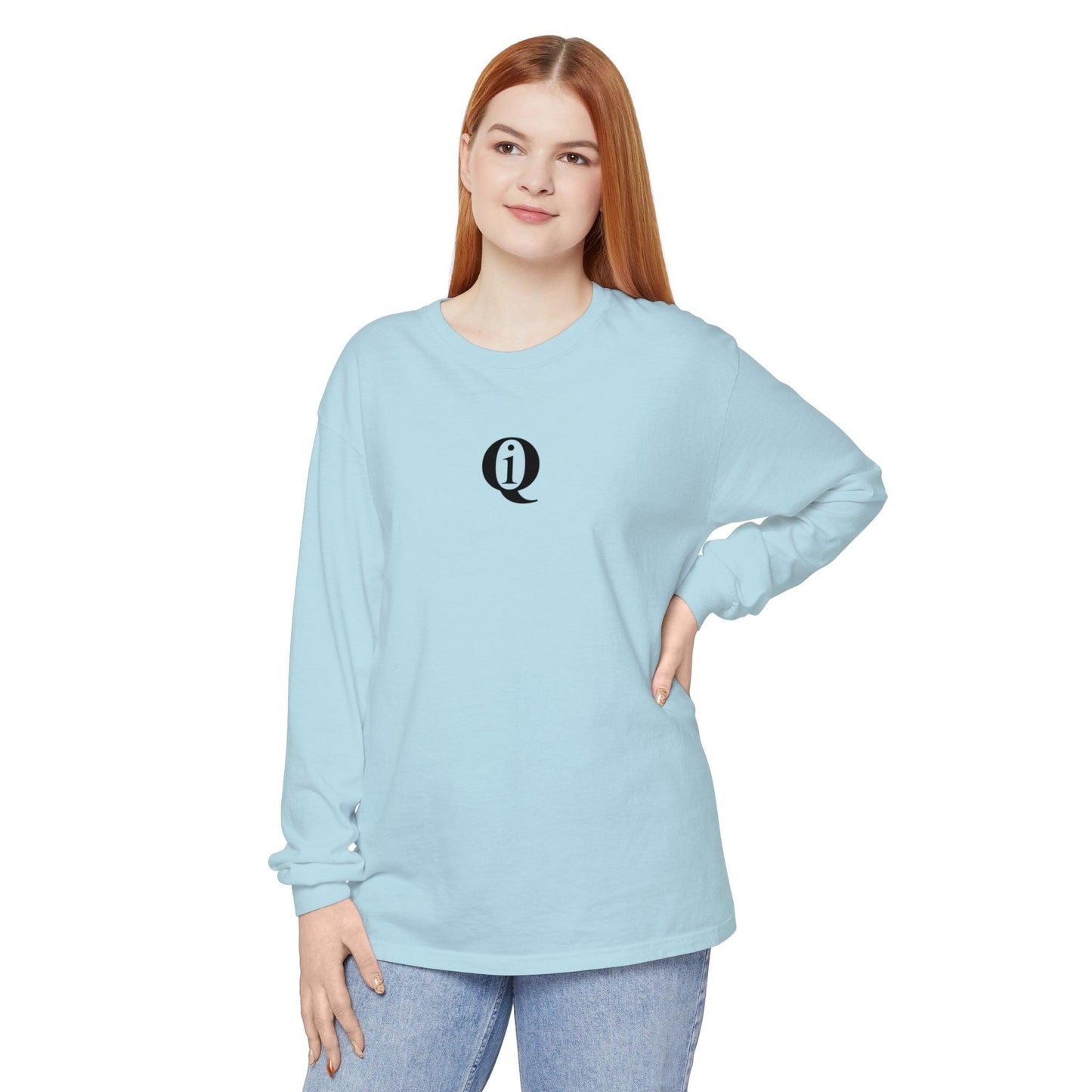 IQ Fashion | Unisex Garment-dyed Long Sleeve T-Shirt