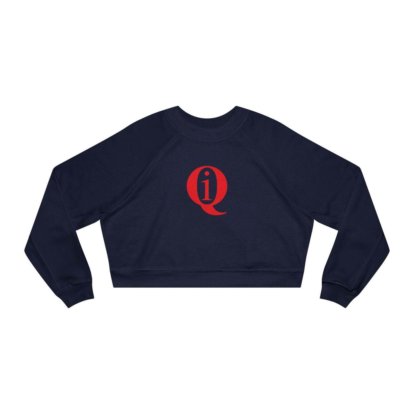 IQ Fashion |  Women's Cropped Fleece Pullover