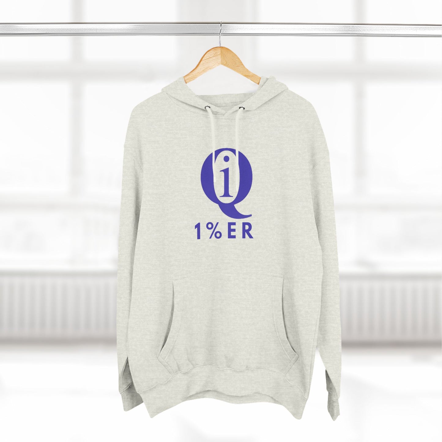 IQ Fashion | Three-Panel Fleece Hoodie