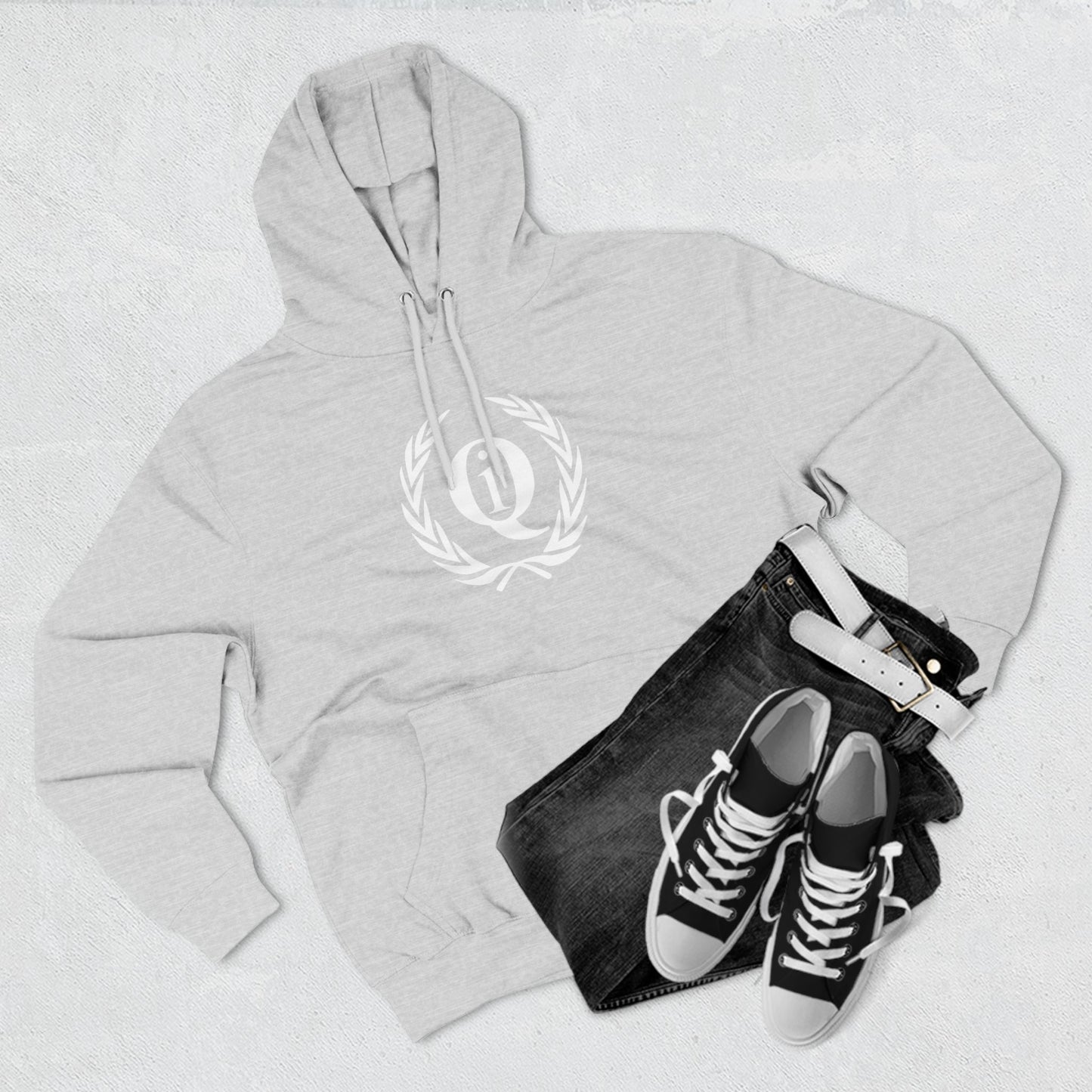 IQ Fashion | Three-Panel Fleece Hoodie