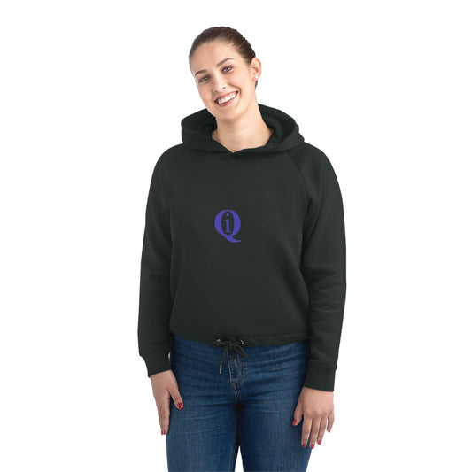 IQ Fashion | Women's Bower Cropped Hoodie Sweatshirt