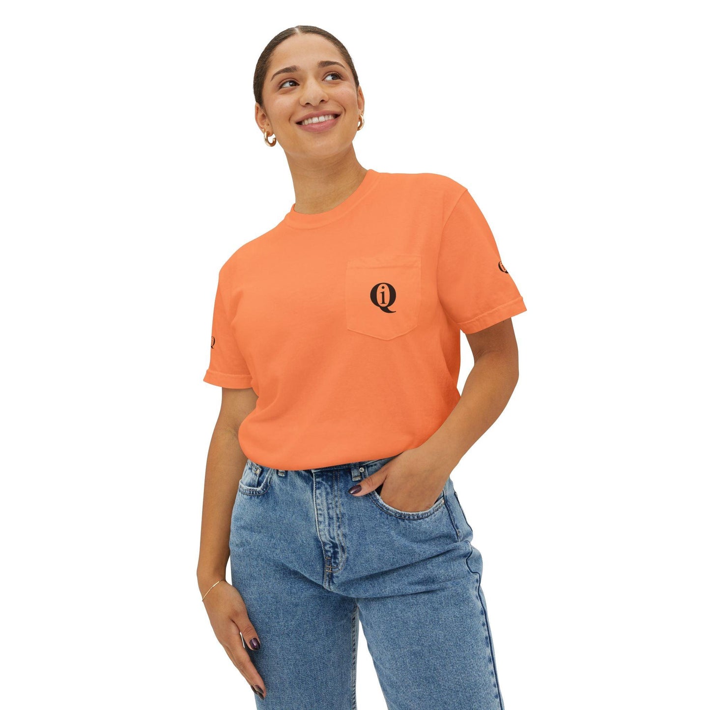 IQ Fashion | Unisex Garment-Dyed Pocket T-Shirt