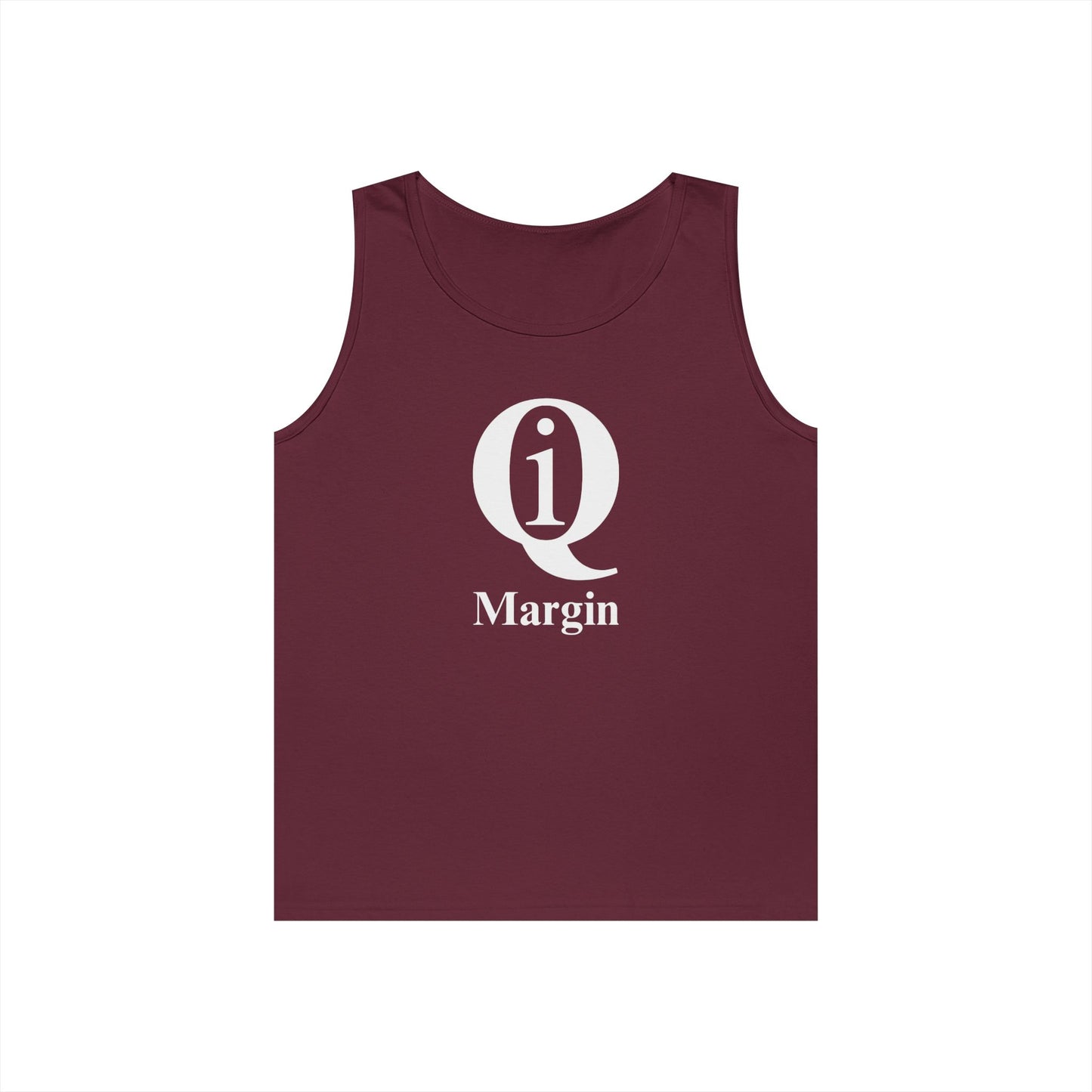 Unisex Heavy Cotton Tank Top - 'Q On Board' Design - Perfect for Summer Adventures