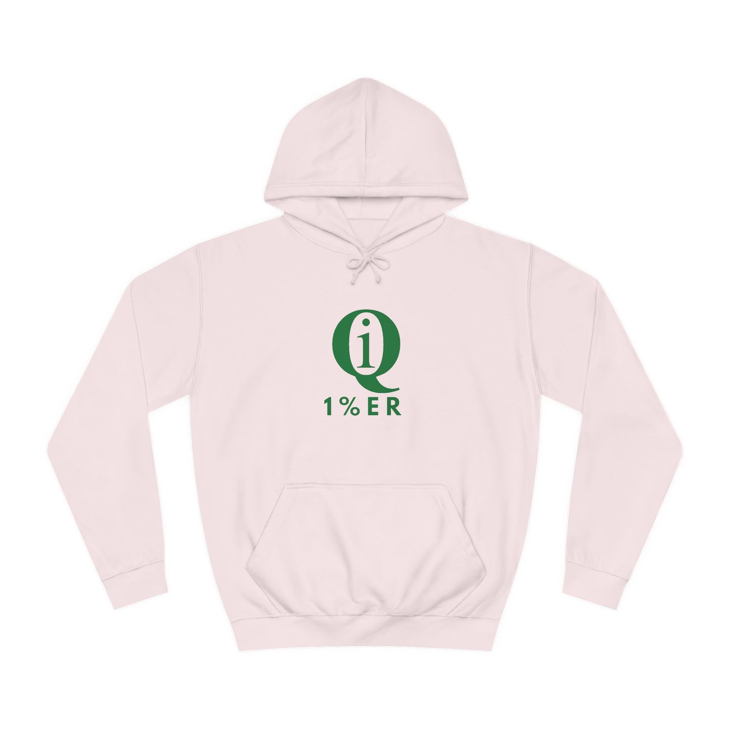 Informative Unisex College Hoodie - 1%ER Design