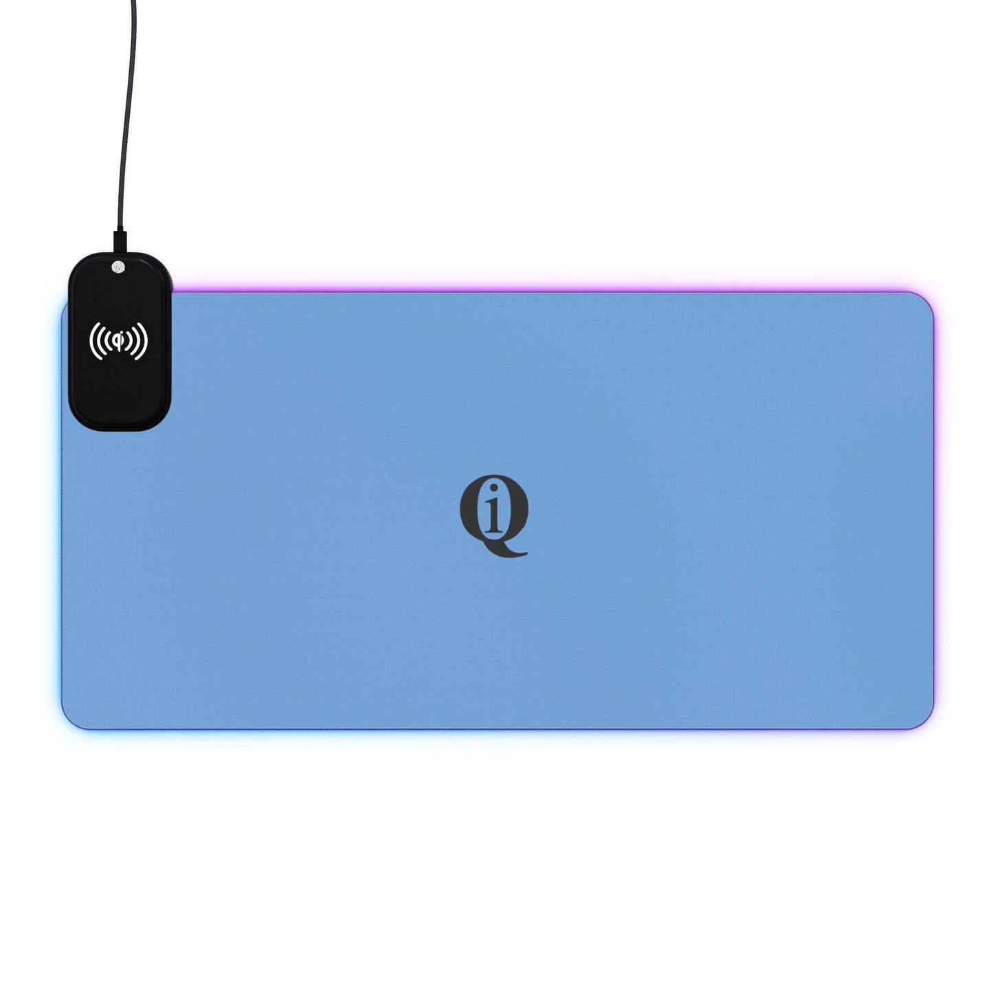 IQ Fashion | LED Gaming Mouse Pad, Wireless Charging