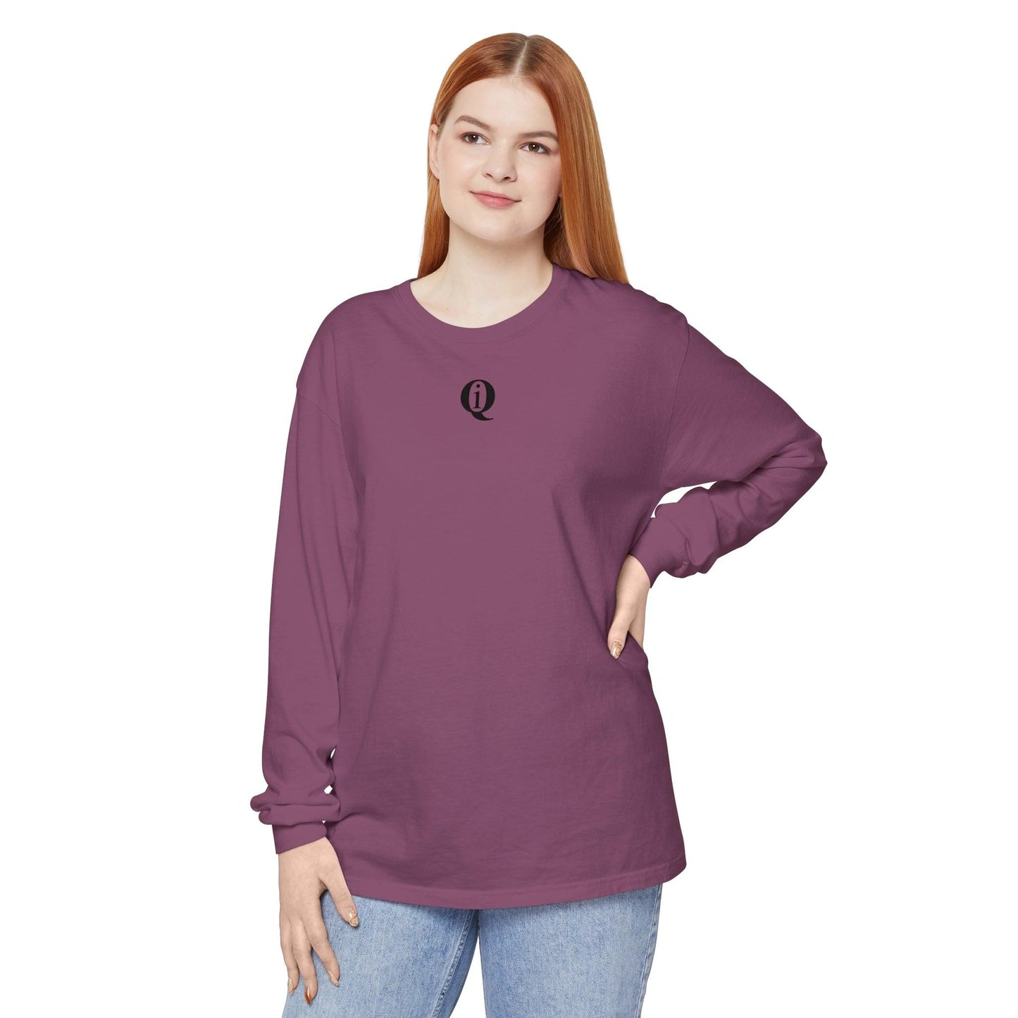 IQ Fashion | Unisex Garment-dyed Long Sleeve T-Shirt