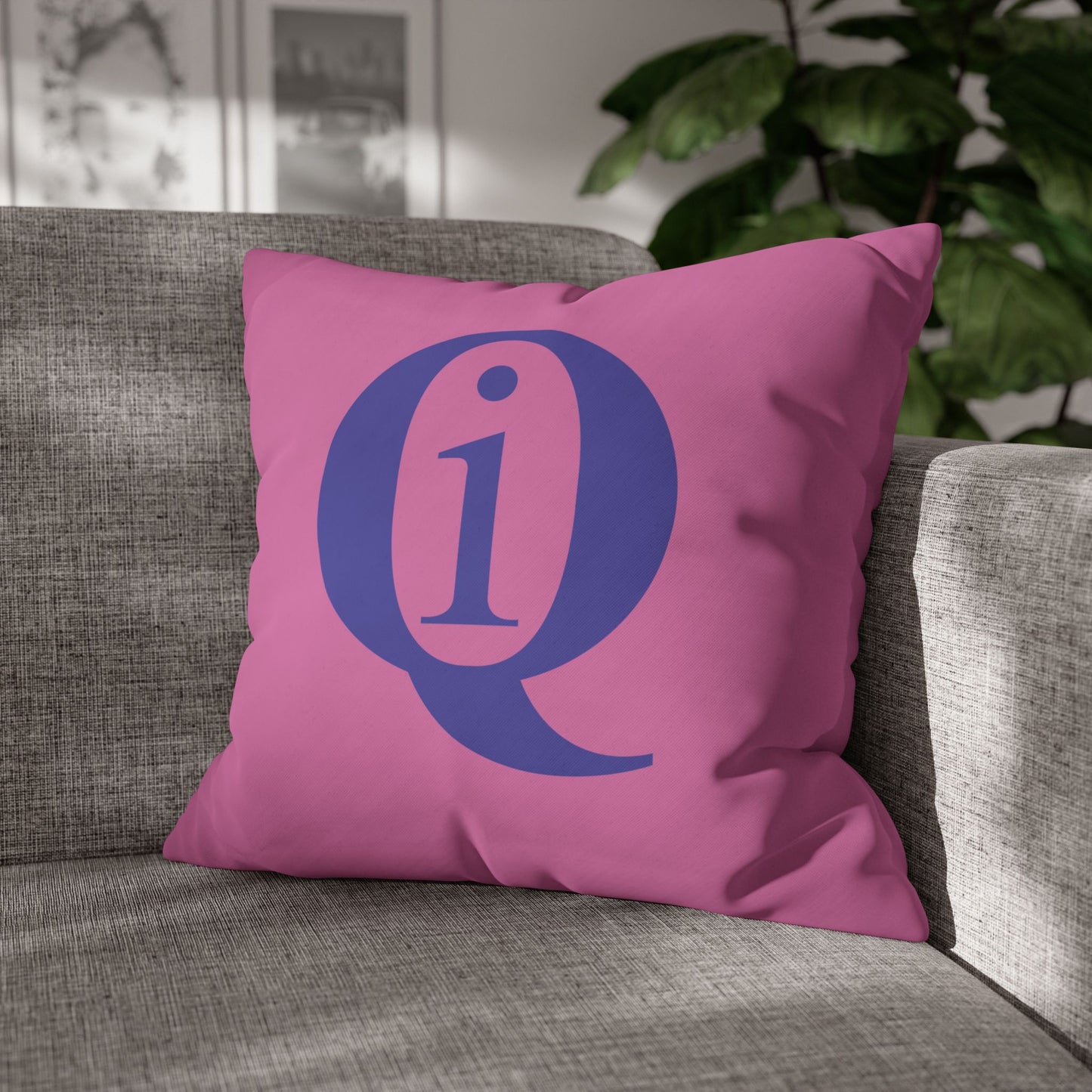 IQ Fashion | Square Poly Canvas Pillowcase