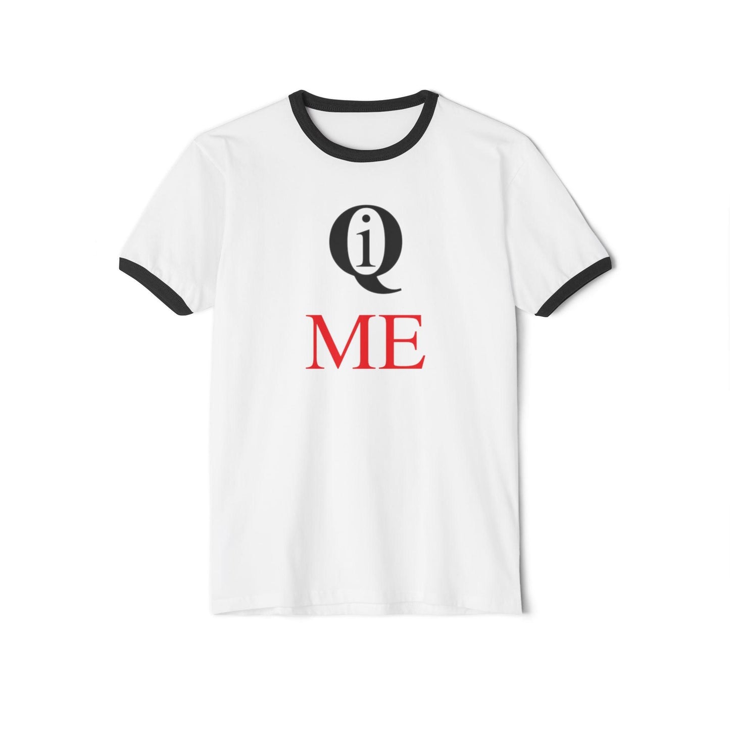 IQ ME Unisex Cotton Ringer T-Shirt