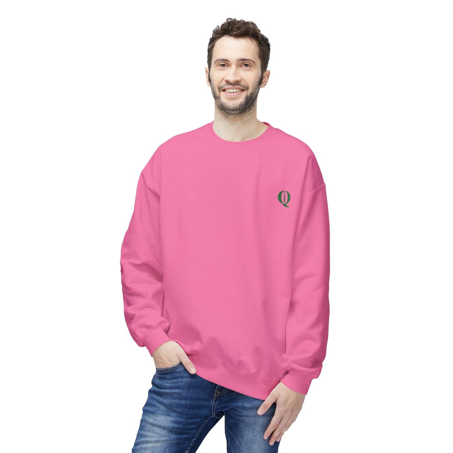 IQ Fashion | Unisex Midweight Softstyle Fleece Crewneck Sweatshirt