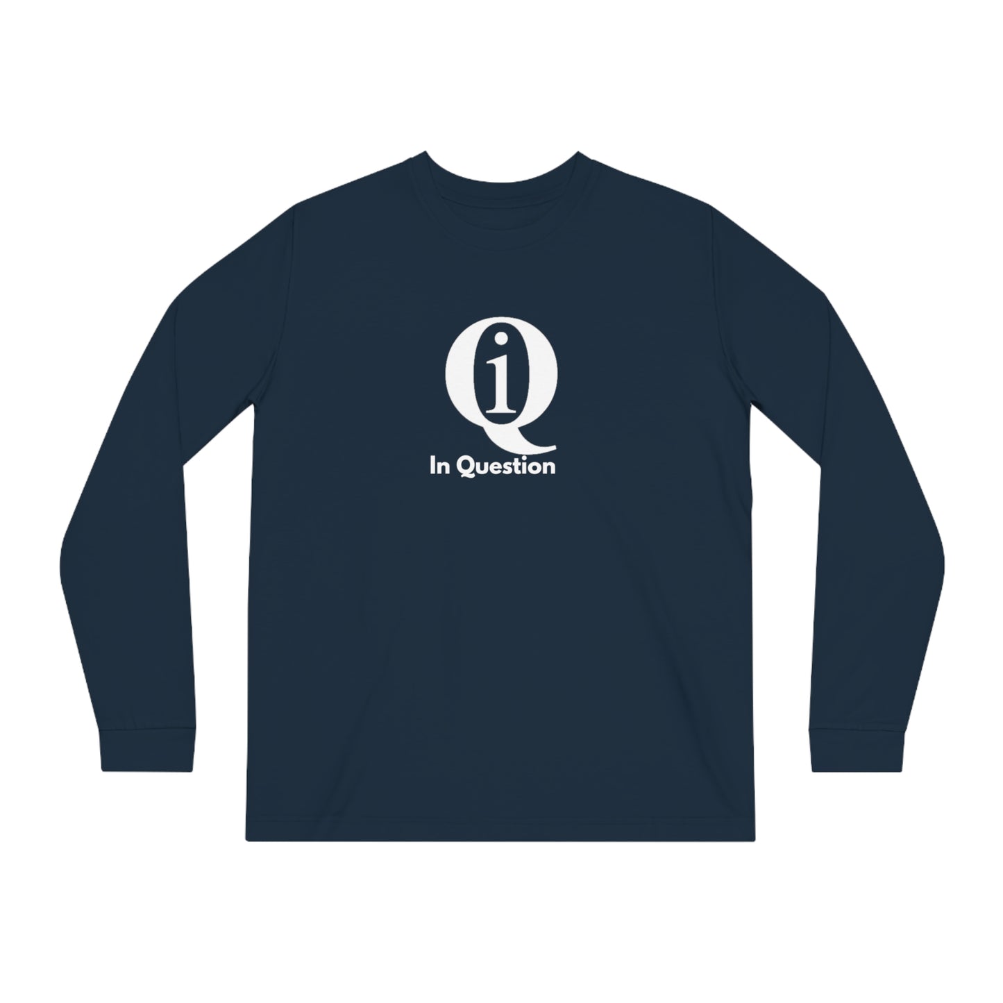 Informative Unisex Organic Long Sleeve Tee - Casual Comfort with Iconic Design