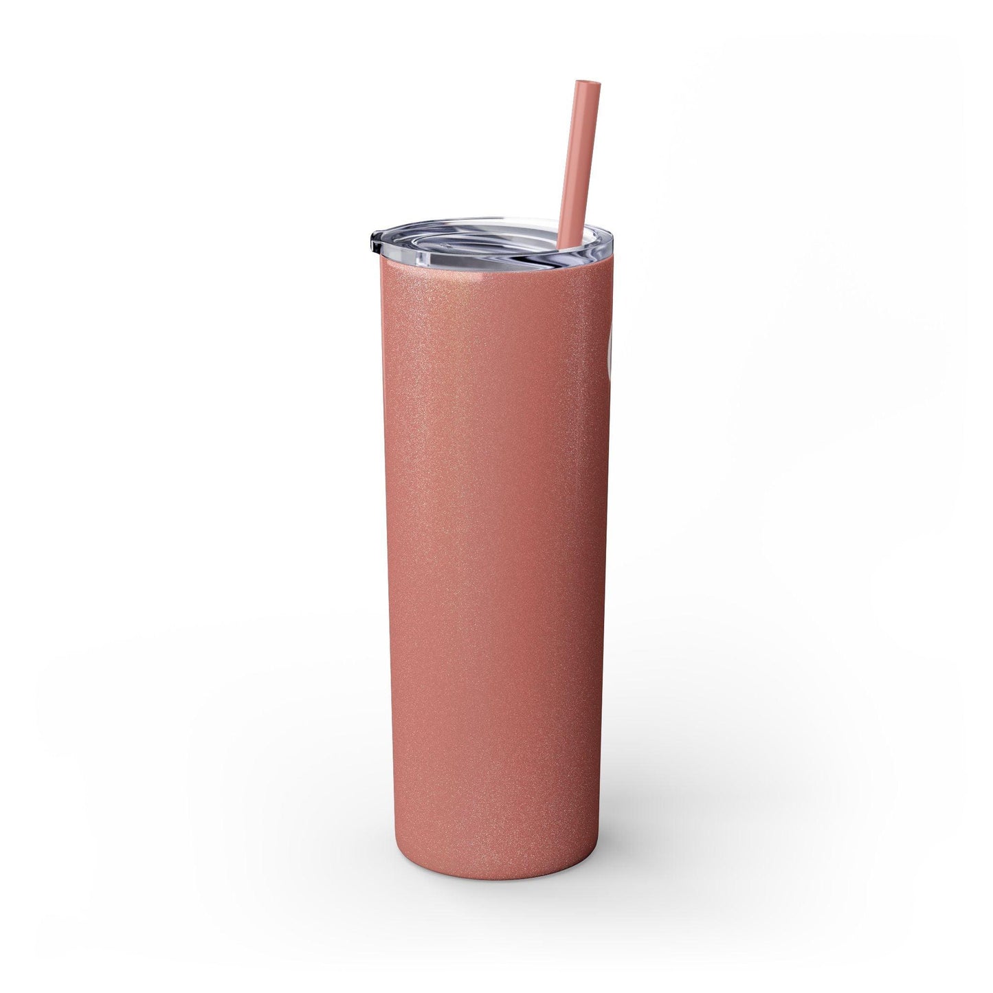 IQ Fashion | Skinny Tumbler with Straw, 20oz