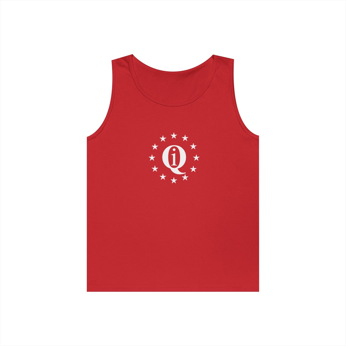 Unisex Heavy Cotton Tank Top - 'Q On Board' Design - Perfect for Summer Adventures