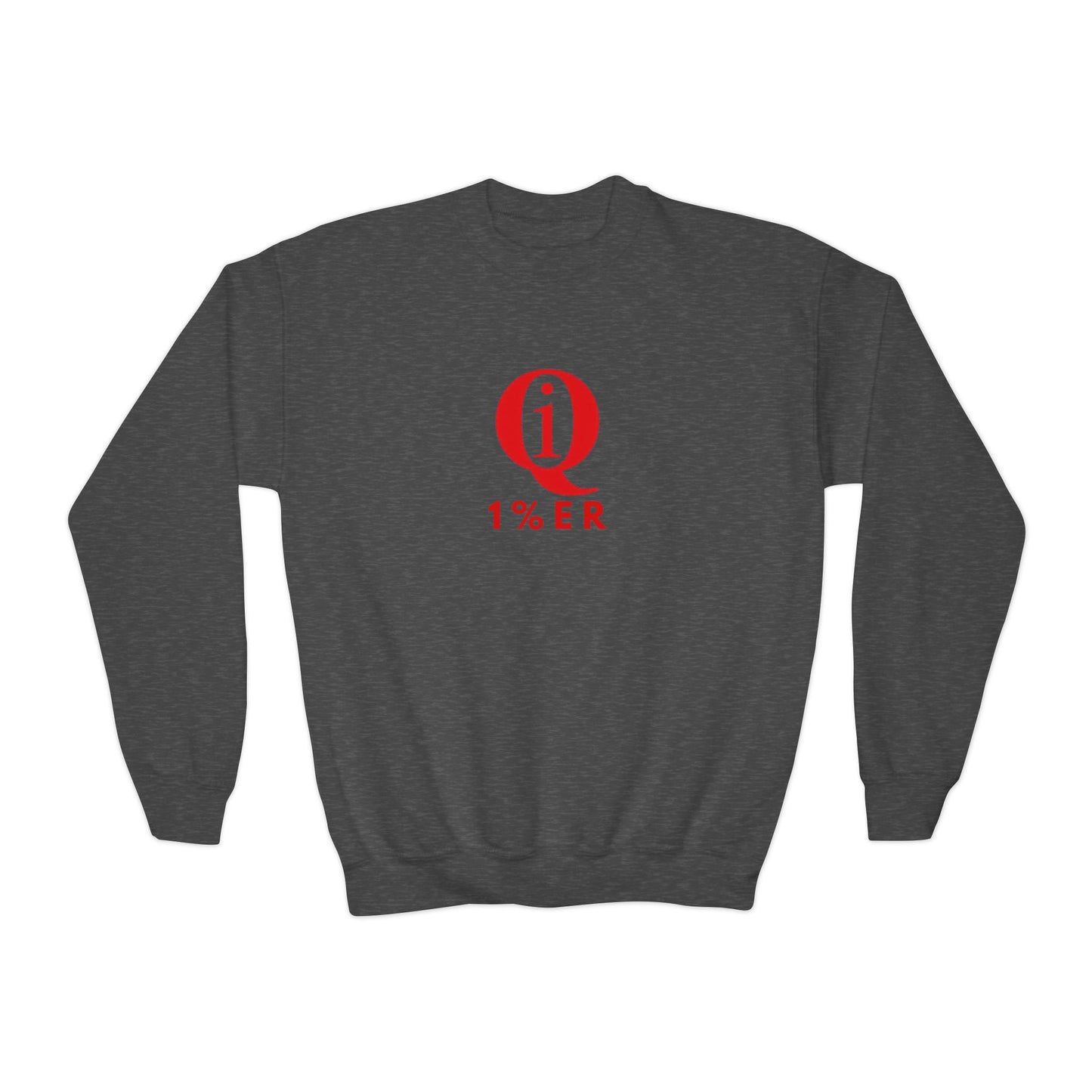 Youth Crewneck Sweatshirt - 1% ER Design for Cool Kids