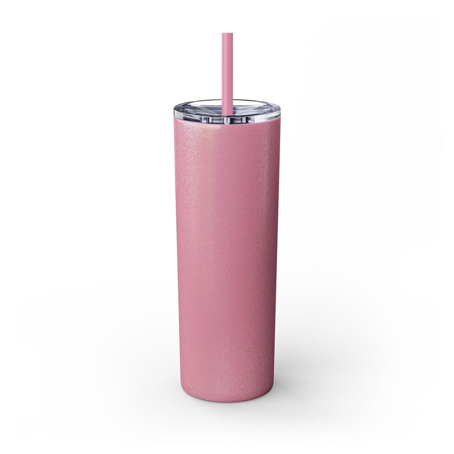 IQ Fashion | Skinny Tumbler with Straw, 20oz