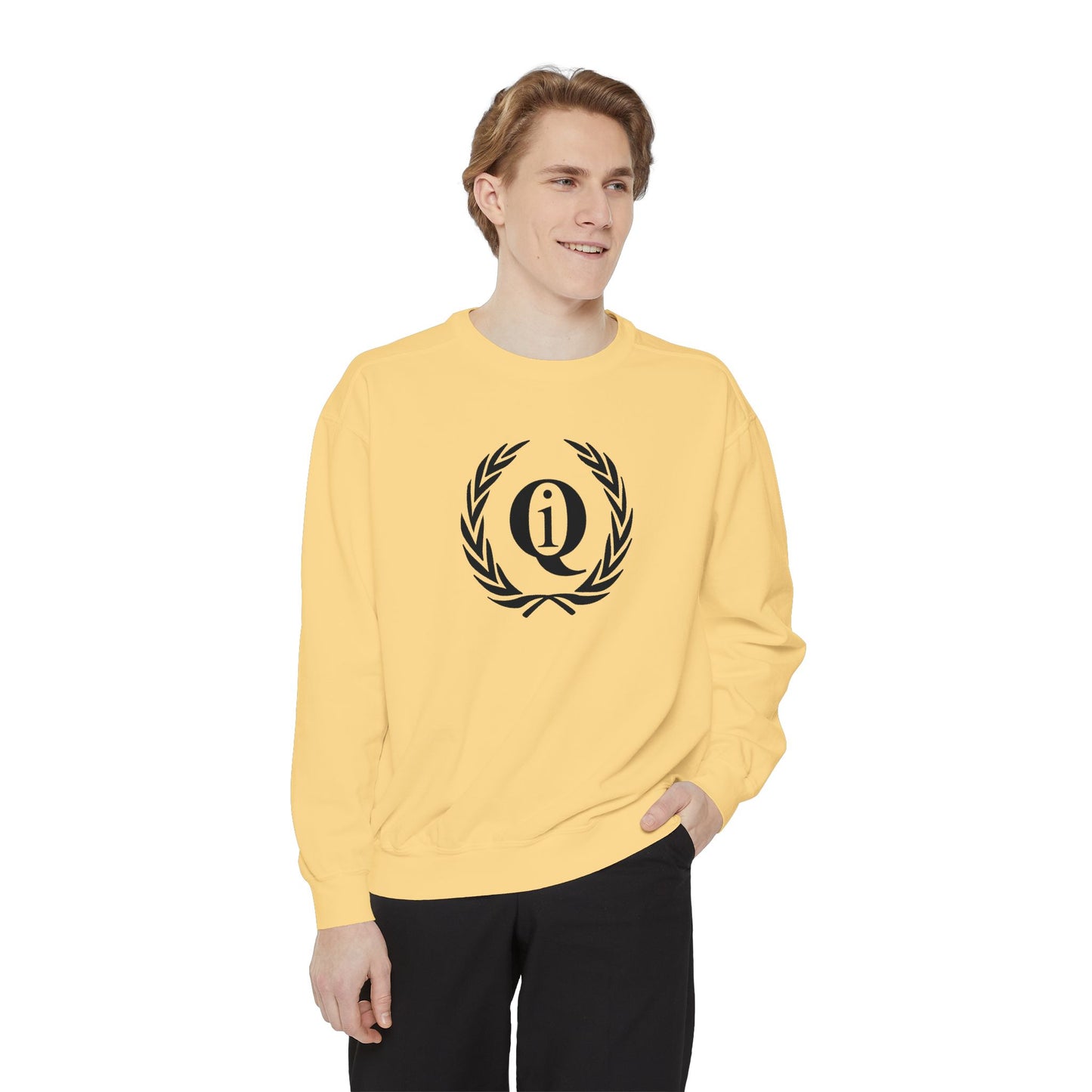 IQ Fashion | Unisex Garment-Dyed Sweatshirt