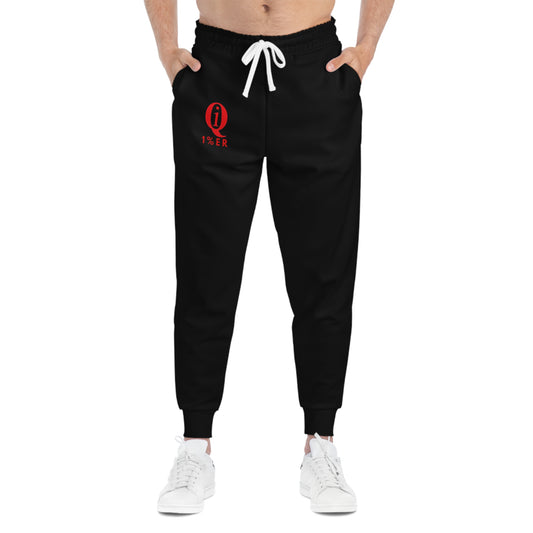 Stylish White Athletic Joggers with Logo - Perfect for Workouts and Casual Wear