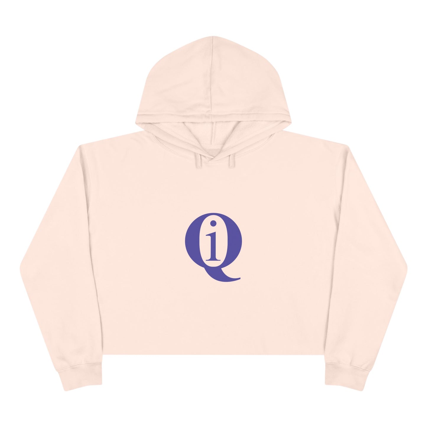 IQ Fashion |  Informative Crop Hoodie - Trendy Streetwear