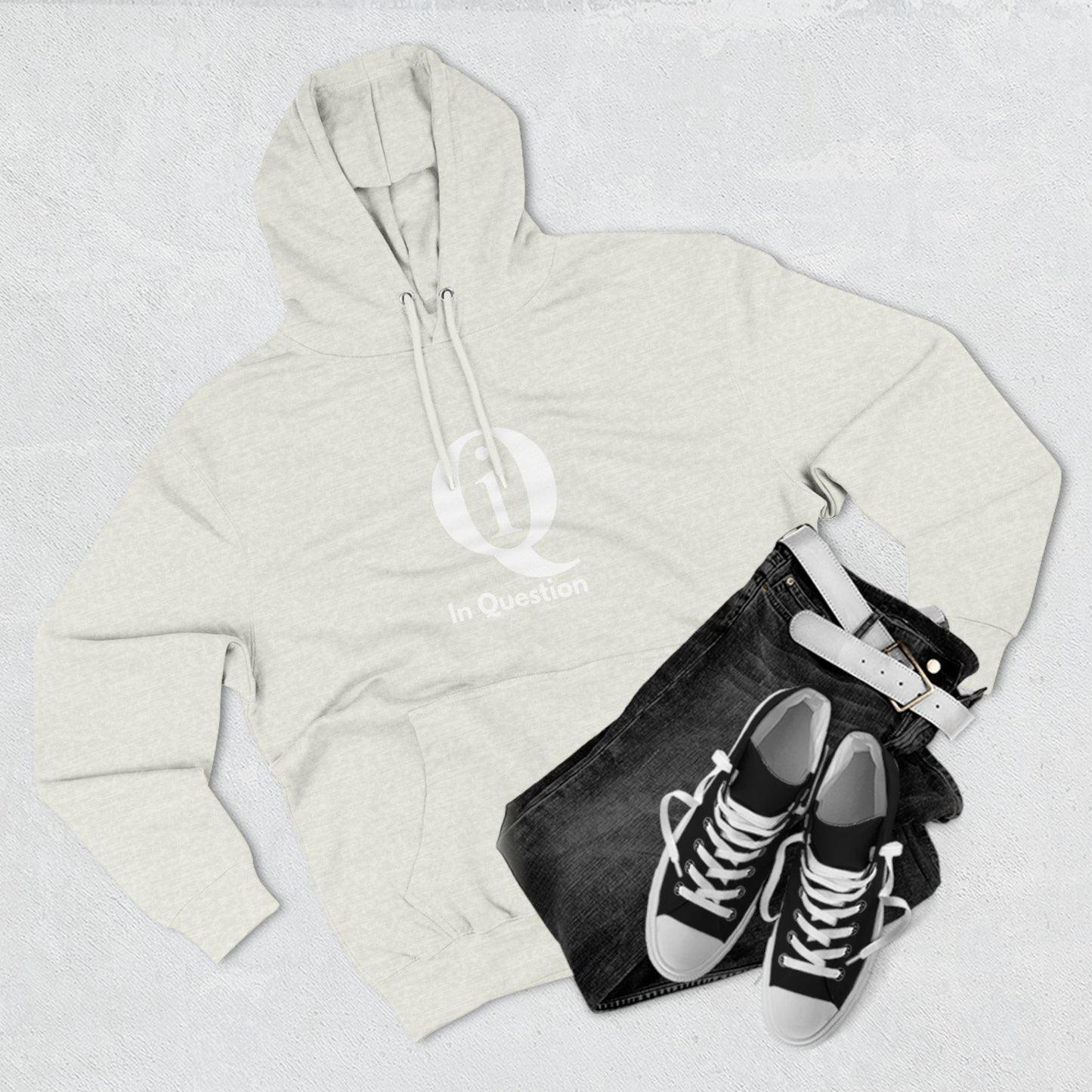 IQ Fashion | Three-Panel Fleece Hoodie