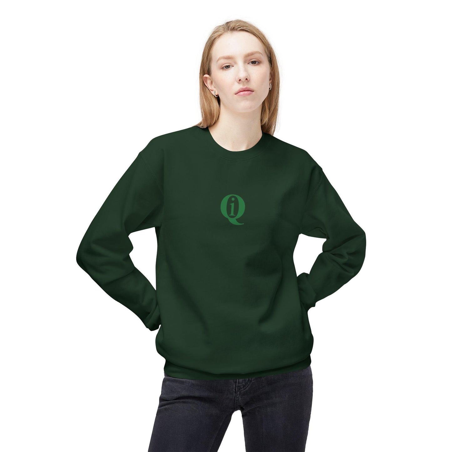 IQ Fashion | Unisex Midweight Softstyle Fleece Crewneck Sweatshirt