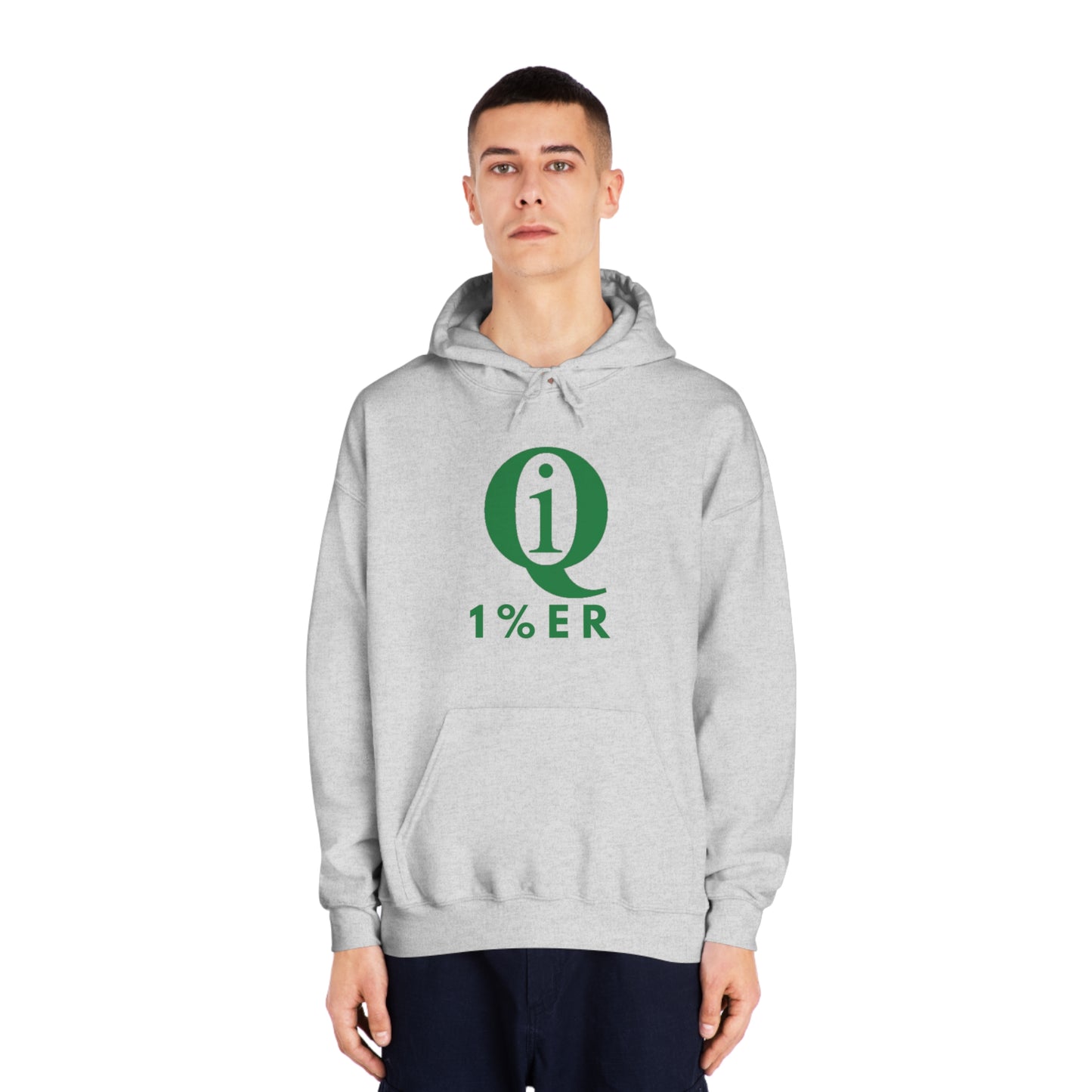 Unisex Motivational Hoodie - "1%ER" DryBlend Sweatshirt