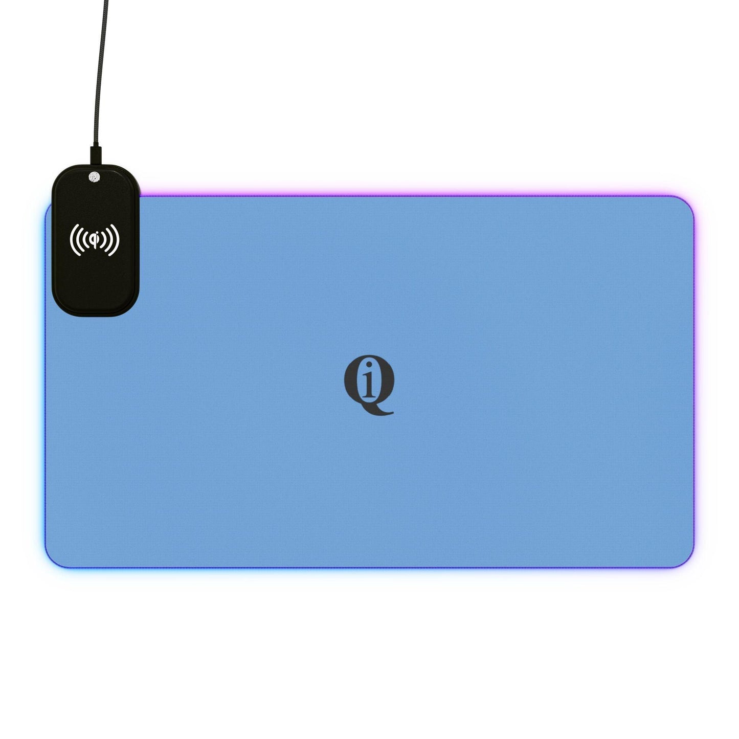 IQ Fashion | LED Gaming Mouse Pad, Wireless Charging