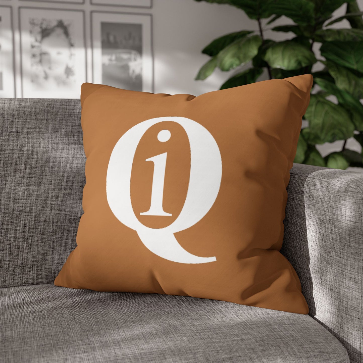 IQ Fashion | Square Poly Canvas Pillowcase