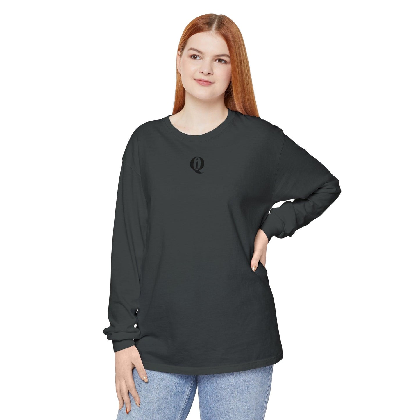 IQ Fashion | Unisex Garment-dyed Long Sleeve T-Shirt