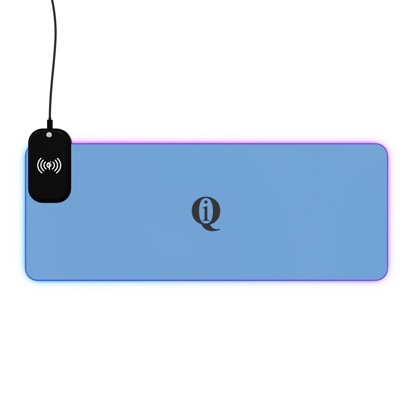 IQ Fashion | LED Gaming Mouse Pad, Wireless Charging