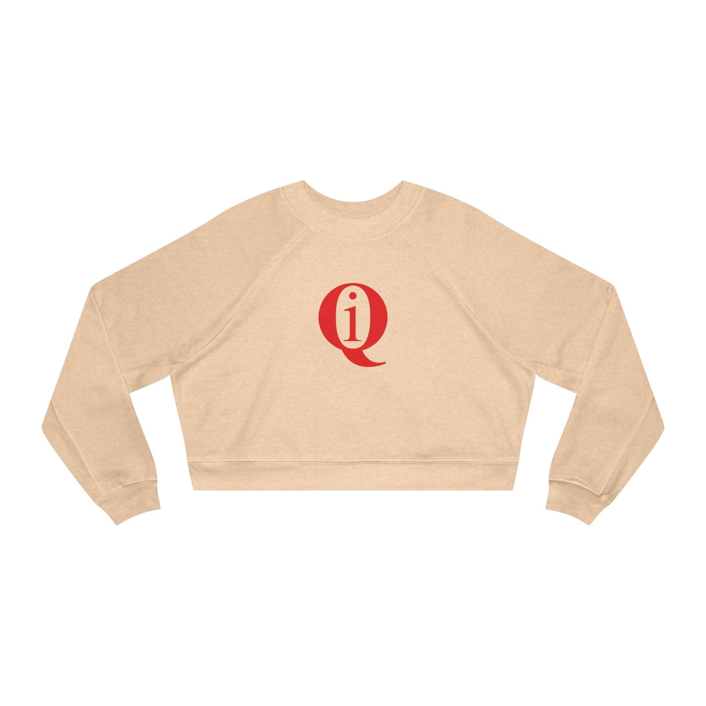 IQ Fashion |  Women's Cropped Fleece Pullover