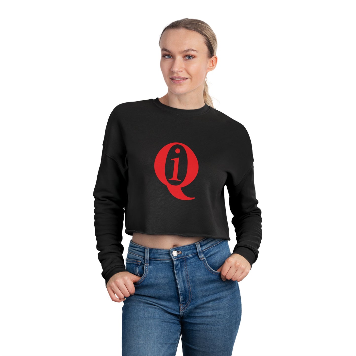 IQ Fashion |  Women's Cropped Sweatshirt