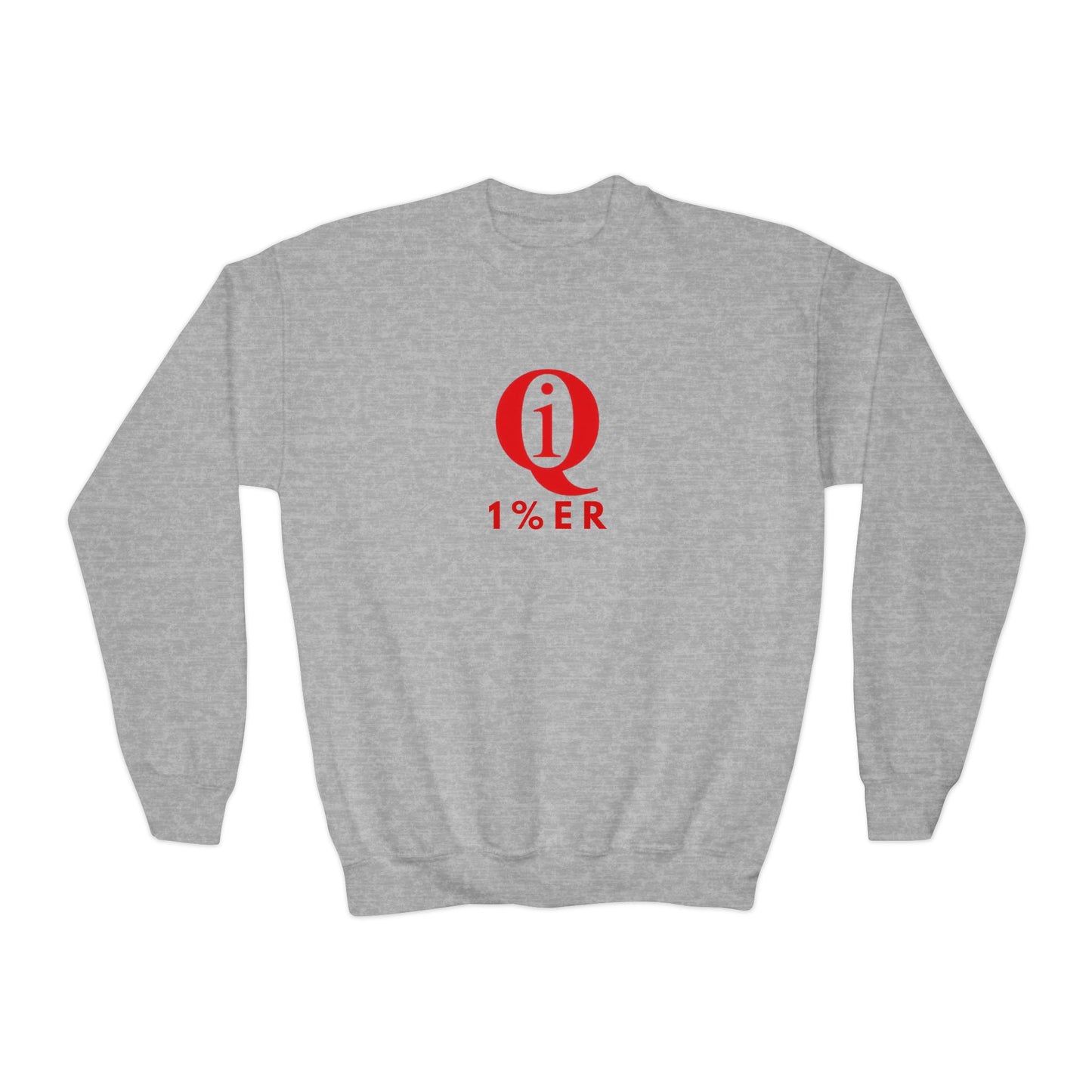 Youth Crewneck Sweatshirt - 1% ER Design for Cool Kids