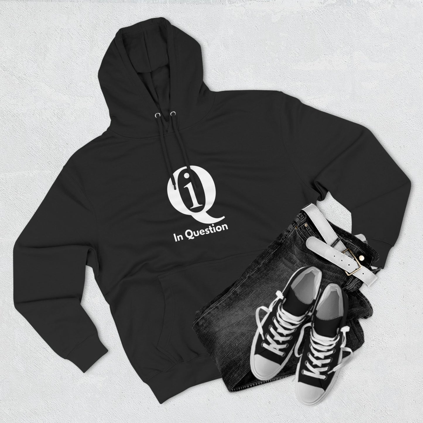 IQ Fashion | Three-Panel Fleece Hoodie