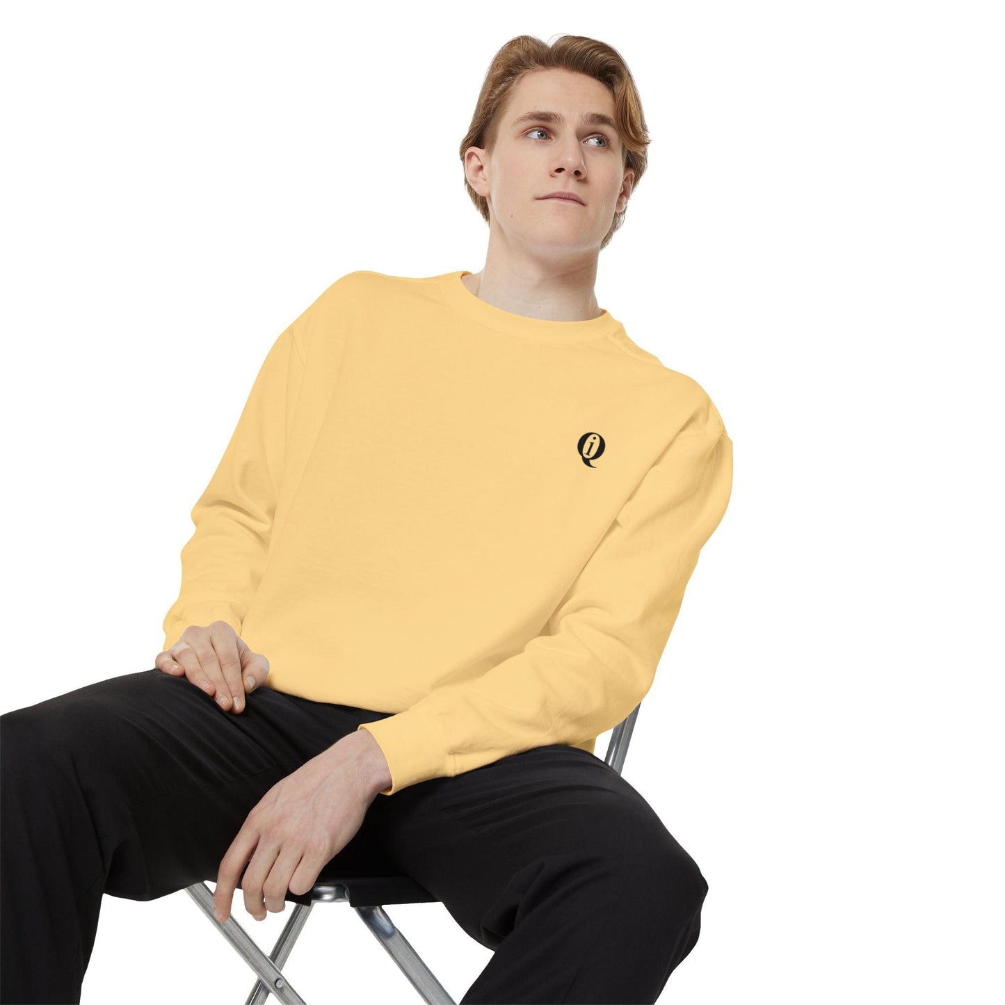 IQ Fashion | Unisex Garment-Dyed Sweatshirt