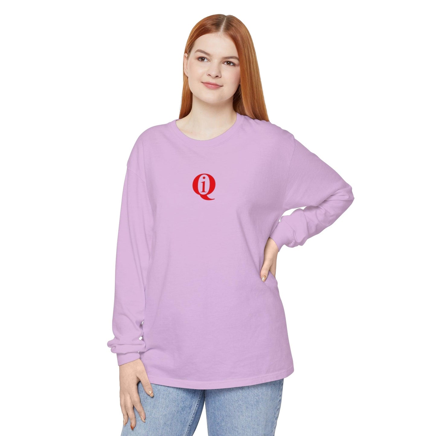 IQ Fashion | Unisex Garment-dyed Long Sleeve T-Shirt