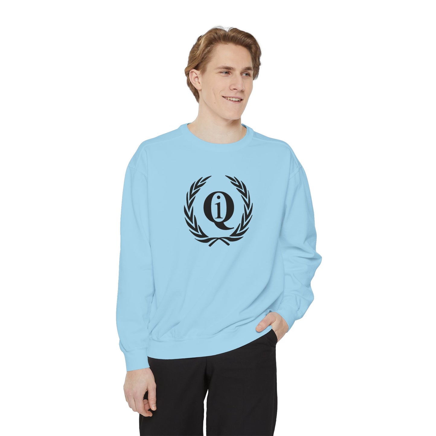 IQ Fashion | Unisex Garment-Dyed Sweatshirt