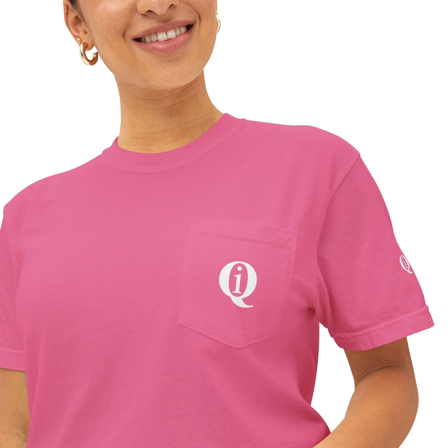 IQ Fashion | Unisex Garment-Dyed Pocket T-Shirt